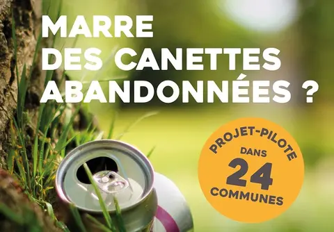 Marre des canettes abandonnées ?