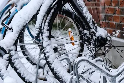 Le vélo même en hiver !