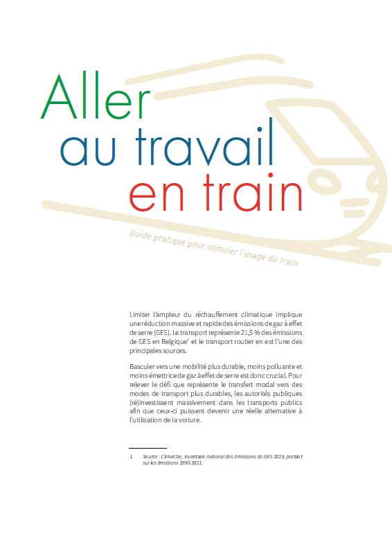 Aller au travail en train