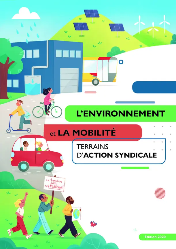 Brochure "L'environnement et la mobilité, terrains d'action syndicale" - Mise à jour 2020