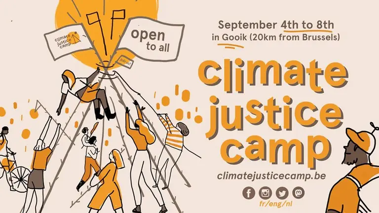 Du 4 au 8 septembre - Climate Justice Camp Belgium